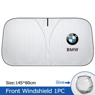 Sieece Car Window Sun Shade Windshield Visor Car Accessories For BMW F30 E60 E46 E90 F10