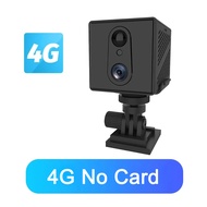 5MP 4G SIM Card Mini Camera CCTV 3000mAh Wireless Smart Home Night Cision 6X Zoom Motion Detection B