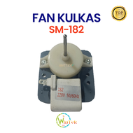 MOTOR FAN KULKAS 182 / DINAMO KIPAS KULKAS MULTI UNIVERSAL 182 / KIPAS KULKAS 2 PINTU SM 182 SANYO