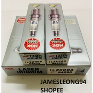 ORIGINAL ILZKR8A (94290) NGK LASER IRIDIUM SPARK PLUG PORSCHE CAYENNE II 958/ VOLKSWAGEN CC FSI V6 P