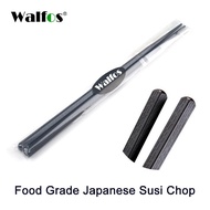 WALFOS Food Grade Alloy Japanese Sushi Anti-slip Chopsticks Reusable Tableware (1 Pair)