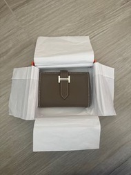 Hermés Bearn Mini Etoupe 大象灰