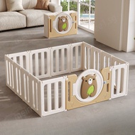 Baby Playpen Foldable Baby Playpen Ground Fence Multifunctional Foldable Playpen Crawling Mat Indoor