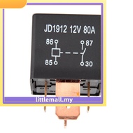 【LLMA】Waterproof Heavy Duty Relay 4Pin DC 24V 12V 80A JD1912 Automotive Car Relay