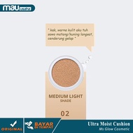 Ms Glow Ultra Moist Cushion Foundation Ms Cosmetics / Bedak Liquid Cair Foundation SPF 20