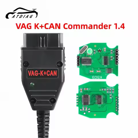 2025 VAG K CAN Commander 1.4 FTDI PIC18F25K80 K+CAN 1 4 OBD 2 OBD2 Auto Car Diagnostic Tools Interfa