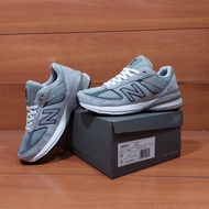 Sepatu Olahraga Pria Sport Running New BalanceM990 V5 GRAMHO GREY Kualitas Premium Bnib