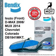 [Front] Bendix Metal King DB1841MKT Isuzu D-MAX 2008/ MU-X MUX 2014 Chevrolet Colorado Disc Brake Pa