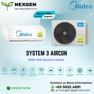 MIDEA System 3 Aircon WIFI (5Tick)