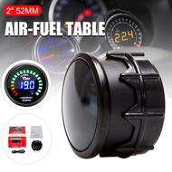 1 Piece Air Fuel AFR Gauge with LED Display 2 Inch (52mm) Air Fuel Gauge Kit Black Plastic Automotiv