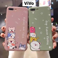 เคสซิริโคน vivo ลายการ์ตูน สำหรับรุ่น Vivo Y3 Y11 V15 V15 proV17pro Y12 Y17 Y19 Y95 Y93 Y91i #847