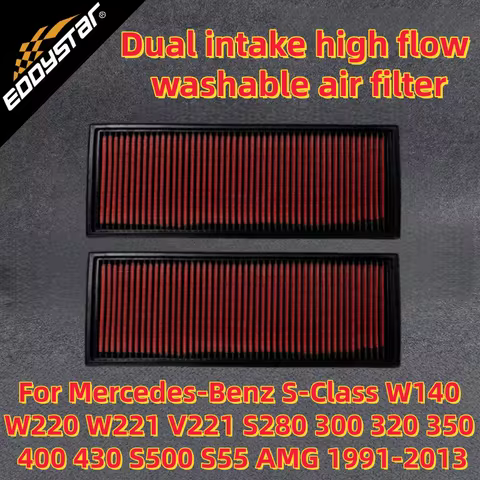 For Mercedes-Benz S-Class W140 W220 W221 V221 S280 300 320 350 400 430 S500 S55 AMG 1991-2013High Fl