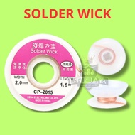 Solder Wick Tin Lifting Tape Desoldering Wire PCB Cleaner Ready to Use Copper Wire