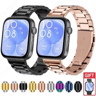 For Huawei Watch Fit 3 Stainless Steel Watch Band Metal Wristband Huawei Watch Fit 3 Accessories