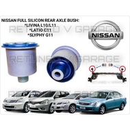 NISSAN LIVINA / LATIO / SLYPHY FULL SILICON REAR AXLE BUSH