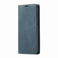 Flip Case Samsung A12 / M12 Original CASEME Leather Wallet Casing - Hijau, Samsung A12