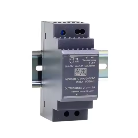 MEAN WELL HDR-30 series HDR-30-5 HDR-30-12 HDR-30-15 HDR-30-24 HDR-30-48 Guideway DC switching power