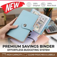 A6 Cash Savings Binder 100 Days Money Saving Cash Storage Notebook