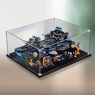 [Transparent Display Box] Acrylic Display Box Suitable for Lego 76153 Avengers Sky Carrier Ship Hand