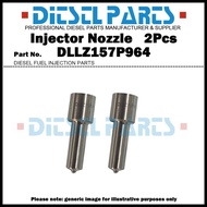 2x Diesel Fuel Injector Nozzle Tip DLLZ157P964 for Mitsubishi 6M60 6M70 0445120006