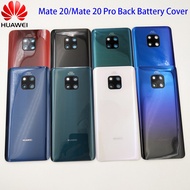 Huawei Mate 20 Pro Mate20 Back Battery Cover Rear Glass Door Housing Replacement Panel Case For Mate 20pro With Camera Lens&amp;Logo