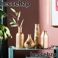 HECCEHZP Gold Glass Vase Creative Retro Glass Vase Ornaments Flower Bottle
