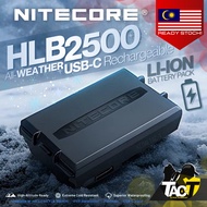 NITECORE HLB2500 - 2500mAh Li-ion Rechargeable Battery for HA27 UHE & HA29 UHE - ORIGINAL - Ready St