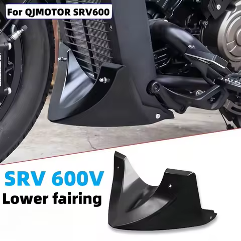 For QJMOTOR SRV 600 SRV 600Vmodified lower guide cover non-destructive straight up special bottom su
