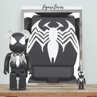 【💰消費券】全新現貨 Bearbrick Marvel Spider-Man Black Costume  400% & 100%