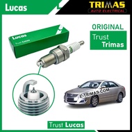 TRIMAS Toyota Camry ACV40 2.4 2AZ-FE 2006-2012 Original Lucas Iridium Spark Plug (4 PCS)
