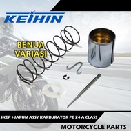 SKEP CARBURETOR PE 24 BRASS KEIHIN SKEP CARBURETOR PE 24 BRASS KEIHIN Needle Spring Skep Keihin NSR 