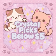 Crystal Picks Below $5 – Mix & Match Your Value Finds!