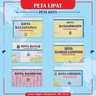 City Map: Balikpapan City Map Banjarmasin City Map/ Blitar City Map/ Lampung City Map/ Bandung City 