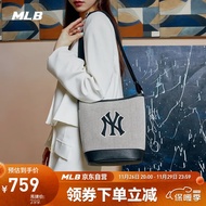 MLB包女水桶包斜挎包单肩包手提包拎包礼物送女友3ABMS072N-50BKS-F