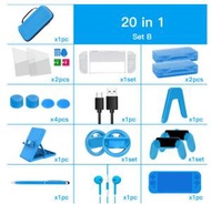 Switch OLED套裝(CH-SWOLED-005)-20合一-藍色