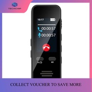 TECHCHIP-Digital Audio Voice Recorder Bluetooth MP3 Player with Playback Voice Tape Recorder Noise R