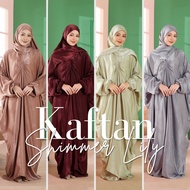 Kaftan Shimmer Lily with Free Shawl