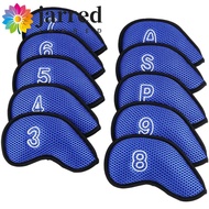 JARRED Golf Club Cover Covers 10pcs Golf Head Cover Neoprene Protective Cover With Number Design 3,4