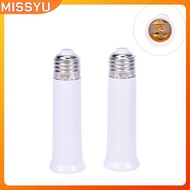 MISSYU E27 to E27 Lengthen Lamp Base Converter LED Light Base Extender Lamp Soet MISSYU