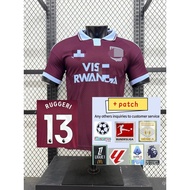 S-XXL      26/27 As-to-n Vil-la F.-C. home Jersey Player Version Men's Short Sleeve Football Soccer 