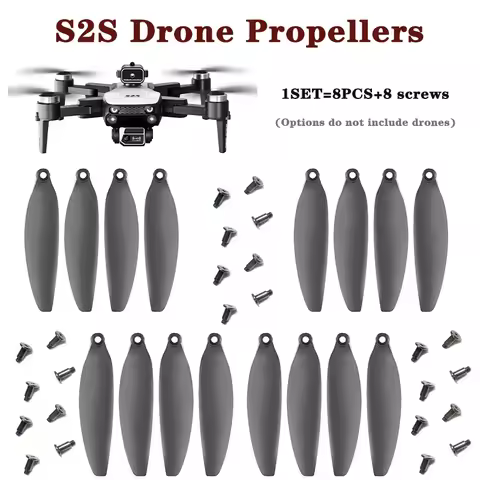 For S2S Mini Drone Original Propeller Spare Parts S2S Blade Drone Replacement Parts Replaceable Prop