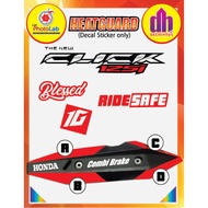 Heatguard Decal Sticker for Honda Click 125i/150i