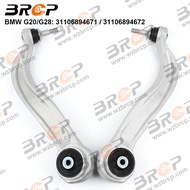 BRCP Pair Front Lower Suspension Bent Control Arm For BMW 3 Series G20 G21 G28 G80 G81 31106894671 3