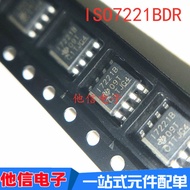 2PCS Brand New Original Patch ISO7221BDR Silk Screen Printing I7221B SOP-8 Digital Isolation Chip