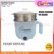 Panci Listrik Elektrik Fry Pan Portable Multifunctional Electric - LRC