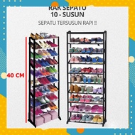 Shoe Rack 10 STORIES Shoe Storage Frame for Hijab Sandals RK3047A5