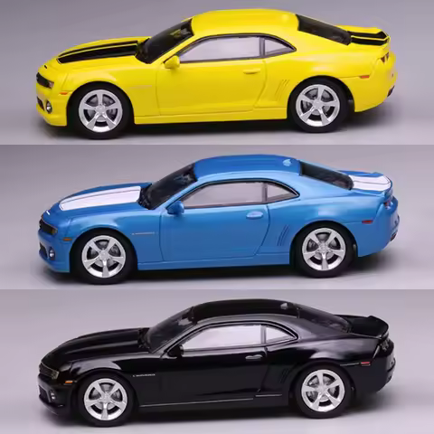 596 1:64 Scale Camaro Alloy Sports Car Model Adult Classic Collection Souvenir Display Gift