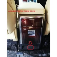 GENUINE TOYOTA ALPHARD VELLFIRE ANH20 AGH30 CONSOLE BOX SPARE SWITCH HOLE COVER 55539-58080-C0