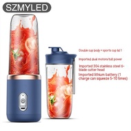 Electric Wireless Juicer With 6 Blades Juicer Fruit drink Cup Automatic Mini Electric Juicer Smoothi