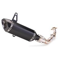 ระบบไอเสียรถจักรยานยนต์แบบเต็มรูปแบบสำหรับรถ Vespa GTS300 GTS 125 250 300ie ระบบท่อไอเสียรถจักรยานยน